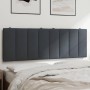 Dunkelgraues, samtgepolstertes Kopfteil 120 cm von , Kopf- und Fußteile - Ref: Foro24-374662, Preis: 48,15 €, Rabatt: %
