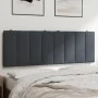 Dunkelgraues, samtgepolstertes Kopfteil 120 cm von , Kopf- und Fußteile - Ref: Foro24-374662, Preis: 47,15 €, Rabatt: %