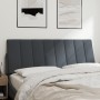 Dunkelgraues, samtgepolstertes Kopfteil 120 cm von , Kopf- und Fußteile - Ref: Foro24-374662, Preis: 48,15 €, Rabatt: %