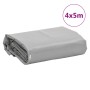 Gray tarpaulin 4x5 m 650 g/m² by , Waterproof tarpaulins - Ref: Foro24-156113, Price: 113,91 €, Discount: %