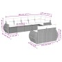 Garden sofa set with beige cushions 8 pcs PE rattan by , Modular outdoor sofas - Ref: Foro24-3221618, Price: 558,34 €, Discou...