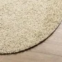 PAMPLONA modern long pile shaggy rug gold Ø 100 cm by , Rugs - Ref: Foro24-375354, Price: 23,87 €, Discount: %