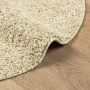 PAMPLONA modern long pile shaggy rug gold Ø 100 cm by , Rugs - Ref: Foro24-375354, Price: 23,87 €, Discount: %