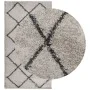 Alfombra pelo largo moderna PAMPLONA beige antracita 60x110 cm de , Alfombras - Ref: Foro24-375382, Precio: 22,64 €, Descuent...