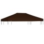 Brown gazebo awning 310 g/m² 3x4 m by vidaXL, Covers for tents and gazebos - Ref: Foro24-46625, Price: 83,55 €, Discount: %