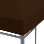Brown gazebo awning 310 g/m² 3x4 m by vidaXL, Covers for tents and gazebos - Ref: Foro24-46625, Price: 83,55 €, Discount: %