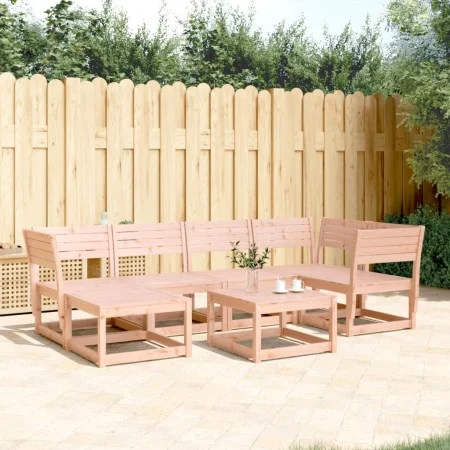 Juego de sofás de jardín 6 pzas madera maciza abeto Douglas de , Conjuntos de jardín - Ref: Foro24-3217033, Precio: 459,22 €,...