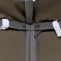 Toldo de cenador gris topo 310 g/m² 3x3 m de vidaXL, Cubiertas para carpas y cenadores - Ref: Foro24-46619, Precio: 87,83 €, ...