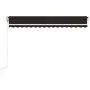 Anthracite gray automatic retractable awning 450x350 cm by , Awnings - Ref: Foro24-3069009, Price: 566,16 €, Discount: %