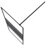 Black transparent ESG glass shower screen 90x195 cm by , Shower walls and screens - Ref: Foro24-152146, Price: 162,21 €, Disc...