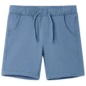 Children's shorts with dark blue drawstring 128 by , kids pants - Ref: Foro24-11637, Price: 9,04 €, Discount: %