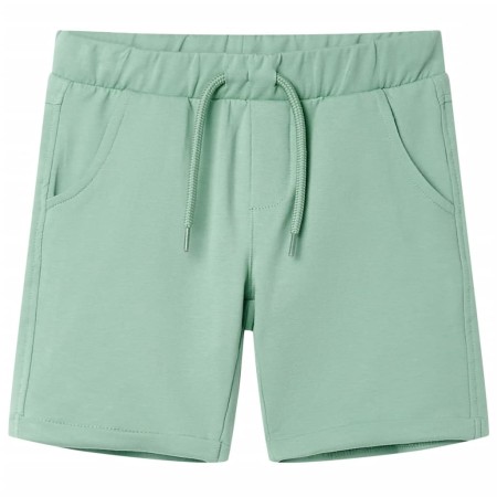 Children's shorts with drawstring light khaki 104 by , kids pants - Ref: Foro24-11640, Price: 9,12 €, Discount: %