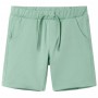 Children's shorts with drawstring light khaki 104 by , kids pants - Ref: Foro24-11640, Price: 9,12 €, Discount: %