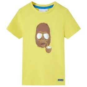 Kinder-Kurzarm-T-Shirt gelb 92 von , Kinder-T-Shirts - Ref: Foro24-11614, Preis: 8,12 €, Rabatt: %