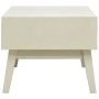 Mesa de centro con 2 cajones tallados madera gris 110x50x40 cm de vidaXL, Mesas de centro - Ref: Foro24-285751, Precio: 183,7...
