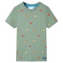 Khakifarbenes Kinder-Kurzarm-T-Shirt 92 von , Kinder-T-Shirts - Ref: Foro24-11764, Preis: 9,72 €, Rabatt: %
