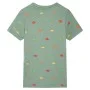 Khakifarbenes Kinder-Kurzarm-T-Shirt 92 von , Kinder-T-Shirts - Ref: Foro24-11764, Preis: 9,63 €, Rabatt: %