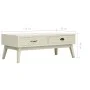 Mesa de centro con 2 cajones tallados madera gris 110x50x40 cm de vidaXL, Mesas de centro - Ref: Foro24-285751, Precio: 181,4...