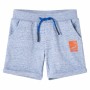 Children's shorts with blue mélange drawstring 140 by , kids pants - Ref: Foro24-12198, Price: 9,39 €, Discount: %