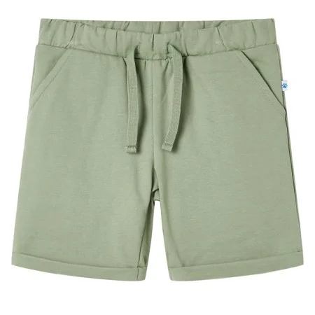 Children's shorts with drawstring light khaki 140 by , kids pants - Ref: Foro24-12608, Price: 12,21 €, Discount: %