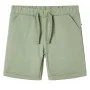 Children's shorts with drawstring light khaki 140 by , kids pants - Ref: Foro24-12608, Price: 12,21 €, Discount: %
