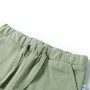 Kindershorts mit Kordelzug hellkhaki 140 von , Kinderhosen - Ref: Foro24-12608, Preis: 12,38 €, Rabatt: %