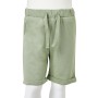 Kindershorts mit Kordelzug hellkhaki 140 von , Kinderhosen - Ref: Foro24-12608, Preis: 12,38 €, Rabatt: %