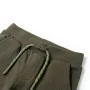 Children's shorts with drawstring dark khaki 116 by , kids pants - Ref: Foro24-12201, Price: 9,29 €, Discount: %