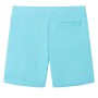 Children's shorts with aquamarine drawstring 140 by , kids pants - Ref: Foro24-12208, Price: 9,39 €, Discount: %