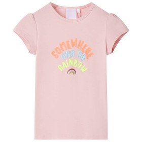 Hellrosa Kinder-T-Shirt 104 von , Kinder-T-Shirts - Ref: Foro24-10760, Preis: 8,41 €, Rabatt: %