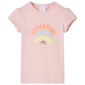 Hellrosa Kinder-T-Shirt 104 von , Kinder-T-Shirts - Ref: Foro24-10760, Preis: 8,32 €, Rabatt: %