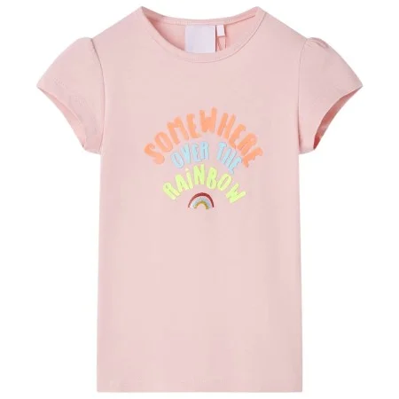 Hellrosa Kinder-T-Shirt 104 von , Kinder-T-Shirts - Ref: Foro24-10760, Preis: 8,32 €, Rabatt: %