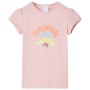 Camiseta infantil rosa claro 104 de , Camisetas para niños - Ref: Foro24-10760, Precio: 8,41 €, Descuento: %
