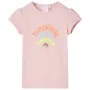 Camiseta infantil rosa claro 104 de , Camisetas para niños - Ref: Foro24-10760, Precio: 8,32 €, Descuento: %
