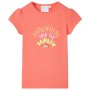 Camiseta infantil color coral 92 de , Camisetas para niños - Ref: Foro24-10769, Precio: 8,41 €, Descuento: %