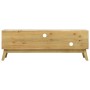 Mueble para TV madera tallada marrón 120x30x42 cm de vidaXL, Muebles TV - Ref: Foro24-285768, Precio: 156,62 €, Descuento: %