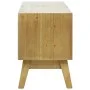Brown carved wood TV cabinet 120x30x42 cm by vidaXL, TV Furniture - Ref: Foro24-285768, Price: 154,25 €, Discount: %