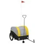 Remolque para bicicleta hierro negro y amarillo 45 kg de , Remolques para bicicletas - Ref: Foro24-94148, Precio: 85,46 €, De...