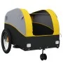 Remolque para bicicleta hierro negro y amarillo 45 kg de , Remolques para bicicletas - Ref: Foro24-94148, Precio: 85,46 €, De...