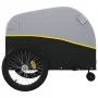 Remolque para bicicleta hierro negro y amarillo 45 kg de , Remolques para bicicletas - Ref: Foro24-94148, Precio: 85,46 €, De...