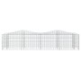 Arriate de gaviones forma arco hierro galvanizado 200x50x50 cm de , Maceteros y jardineras - Ref: Foro24-153542, Precio: 58,9...