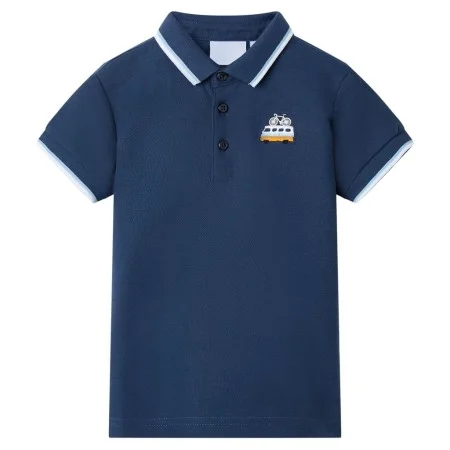 Dunkelblaues Kinderpoloshirt 92 von , Kinder-T-Shirts - Ref: Foro24-12049, Preis: 9,12 €, Rabatt: %