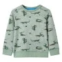 Kinder-Sweatshirt hellkhaki melange 92 von , Kinder-T-Shirts - Ref: Foro24-12094, Preis: 12,86 €, Rabatt: %
