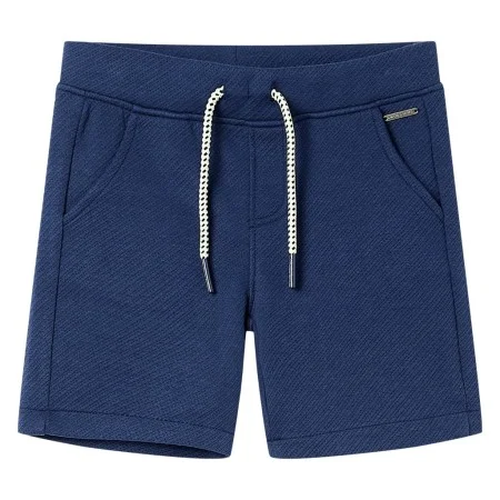 Children's shorts with dark blue drawstring 140 by , kids pants - Ref: Foro24-12193, Price: 10,55 €, Discount: %