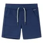 Children's shorts with dark blue drawstring 140 by , kids pants - Ref: Foro24-12193, Price: 10,55 €, Discount: %