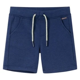 Children's shorts with dark blue drawstring 116 by , kids pants - Ref: Foro24-12191, Price: 9,50 €, Discount: %