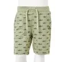 Children's shorts with drawstring light khaki 128 by , kids pants - Ref: Foro24-12327, Price: 10,09 €, Discount: %
