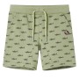 Children's shorts with drawstring light khaki 104 by , kids pants - Ref: Foro24-12325, Price: 10,20 €, Discount: %