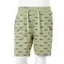 Pantalones cortos infantiles con cordón caqui claro 104 de , Pantalones de niños - Ref: Foro24-12325, Precio: 10,09 €, Descue...
