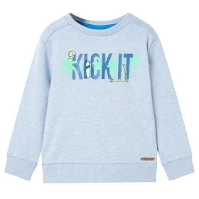 Children's sweatshirt soft blue melange 140 by , Kids T-shirts - Ref: Foro24-11973, Price: 11,11 €, Discount: %